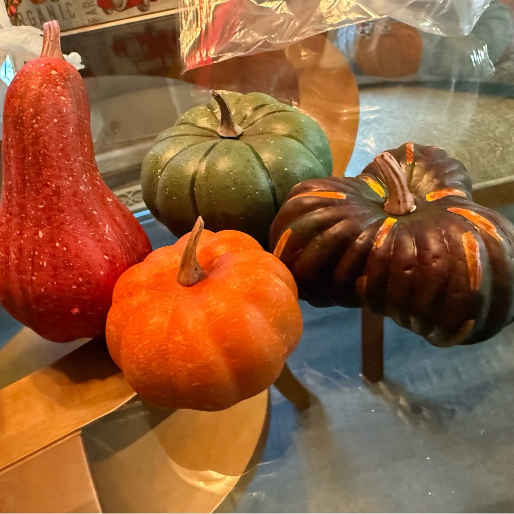 Decorative Pumpkin and Gourd Set